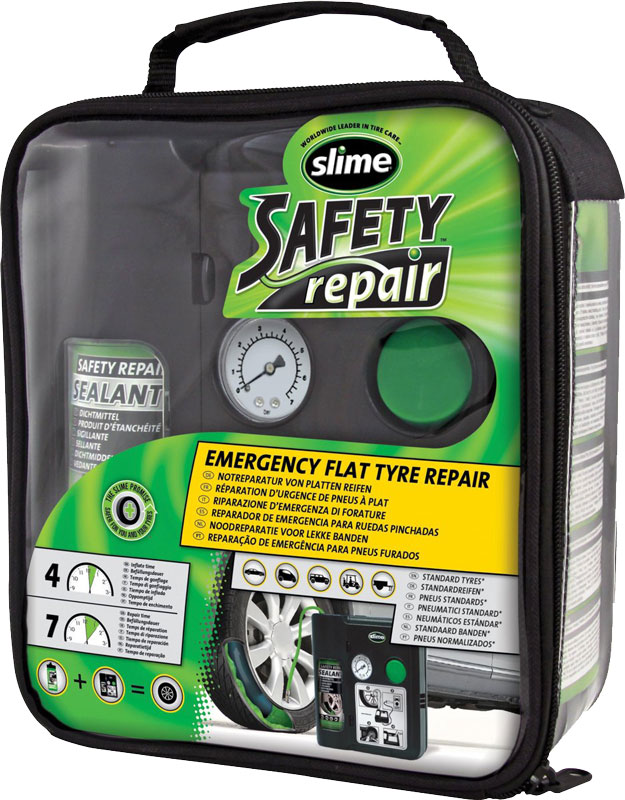 Automatická opravná sada Slime Safety Repair – pro defekty osobních vozů